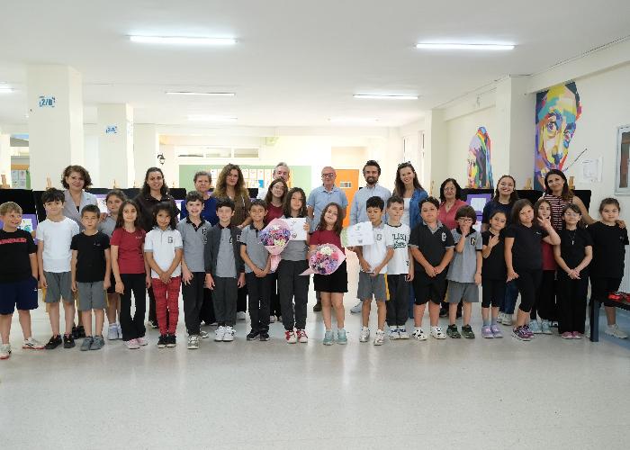 DOĞA BAŞ VE ARYA KANAT'IN RESİM SERGİSİ
