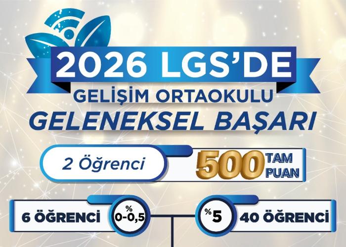 LGS'DE GELENEKSEL BAŞARI