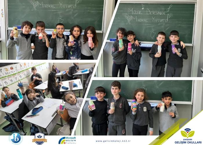 MİNİK ELLERLE RİTİM ÇALIŞMASI