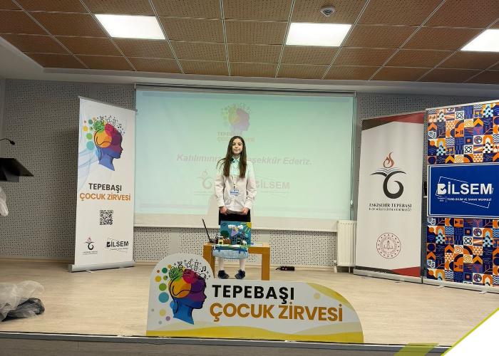 TEPEBAŞI ÇOCUK ZİRVESİ'NE KATILDIK