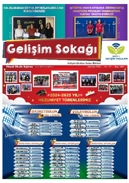 Gelişim Sokağı HAZİRAN 2025